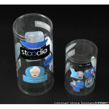 Clear Plastic Cylinder Package